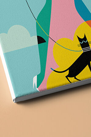 Sayılarla Boyama Seti Çerçeveli Kasnaklı Zengin Kız 40x50 Cm