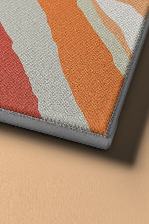 Sayılarla Boyama Seti Çerçeveli Kasnaklı Yalnız Dağ 2 60x75 Cm