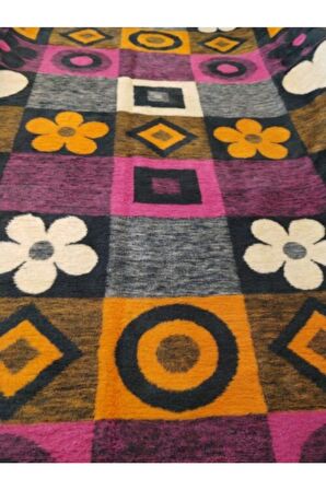 Sitil Çift Kişilik Dinamik Desen, Lüks Peluş Battaniye, 2,75kg