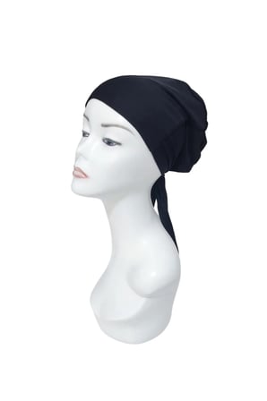 Kaydırmaz Silikonlu Bone - Önü Çift Kat - Bağlamalı Model - Rahat İç Bone