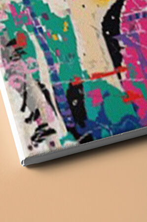 Audrey Hepburn Sayılarla Boyama Seti Kasnaklı 40x50 Cm