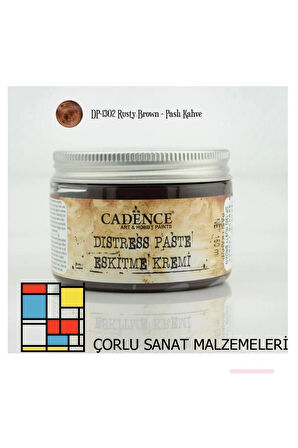 Distress Paste - Eskitme Kremi 150ml Dp 1302 Rusty Brown - Paslı Kahve