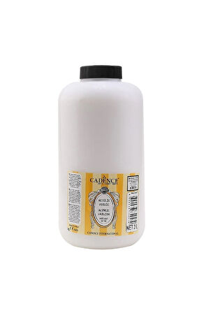 Su Bazlı Akrilik Yarı Mat Vernik 2000 Ml