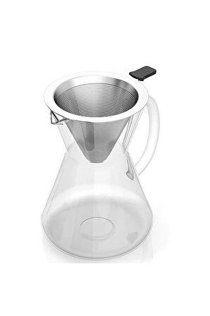 Chemex Filtreli Kahve Demliği  600 ml borosilikat cam