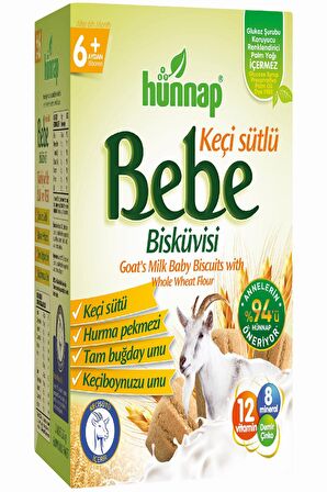 Keçi Sütlü Bebe Bisküvisi