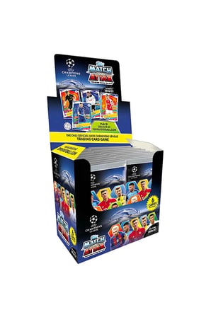 4 PAKET (24 KART) Uefa Şampiyonlar Ligi 16/17 Match Attax Futbolcu Kartları