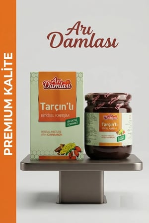 Arı Damlası 2'li Macun Setleri –Servi Kozalağı Pekmezli/Tarçın İçerikli Macun
