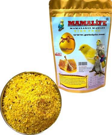 Mamalife Mamaların Maması Bird Food  Ballı Polenli 500 Gram