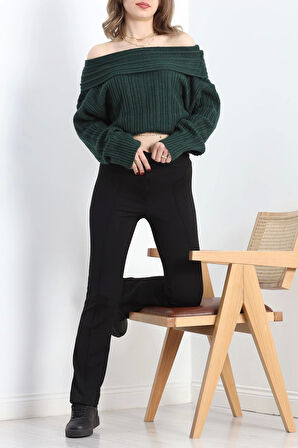 Çımalı Zra Krep Pantolon Siyah - 30068.1884.