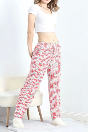 Süprem Pijama Altı Kırmızıbeyaz - 257.1287.