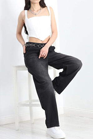 Balon Paça Kot Pantolon Siyah - 30189.1921.