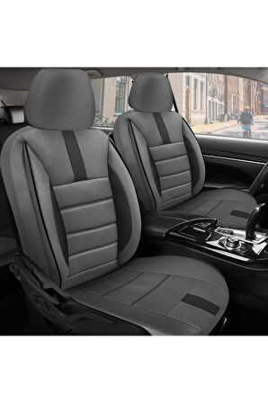 Unıversal KZY ONİKS FÜME Oto Koltuk Kılıfı Chevrolet Kalos Uyumlu Oto Koltuk Kılıfı 57