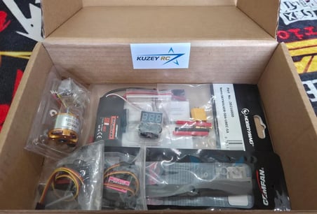 Drone Uçak Parkjet Elektronik Paketi – Hobbywing Skywalker 50A ESC, 2212 2200KV Motor, Gemfan Vortex 6×4E Pervane ve 2 Adet MG90S Metal Dişli Servo
