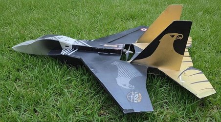Kuzey RC F-15 Solo Türk Temalı Fotoblok RC Model Uçak Tam Paket Kit FlySky i6X Kumandalı