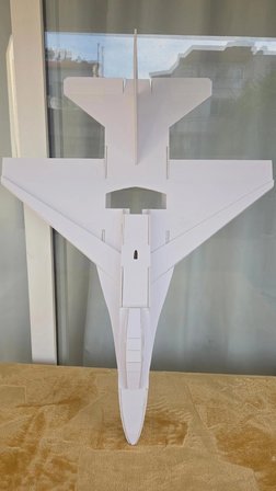 Kuzey RC F-16 Falcon RC Uçak Montajlı Gövde Kit-Elektroniksiz