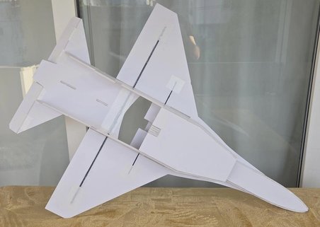 Kuzey RC F-16 Falcon RC Uçak Montajlı Gövde Kit-Elektroniksiz
