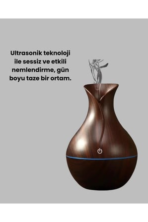 7 Renk LED Işıklı Mini Hava Nemlendirici