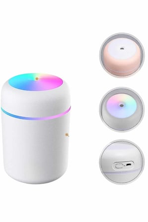 LED Işıklı Aromaterapi Buhardanlık Difüzörü