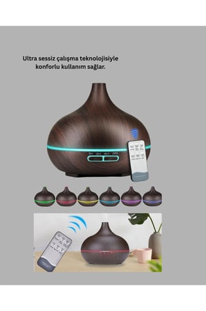 BN01 Renkli LED Işıklı Aroma Difüzörü