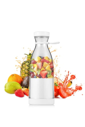 BİG BARDAK BLENDER BEYAZ Taşınabilir Şarjlı Smoothie Makinesi