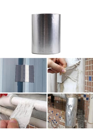 2 Li Set Su Geçirmez Sızdırmaz Tamir Bandı Güçlü Yapışkanlı 72 MM