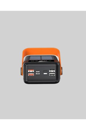 80000 mAh Yüksek Kapasiteli Solar Powerbank Dijital Göstergeli