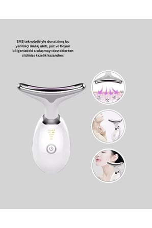 Anti-Aging LED Işıklı Yüz ve Boyun Bakım Sistemi