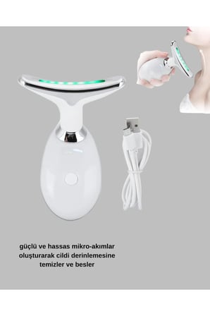 EMS Mikro Akım Teknolojili Yüz ve Boyun Bakım Aleti