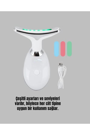 EMS Mikro Akım Teknolojili Yüz ve Boyun Bakım Aleti