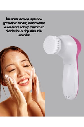 5'i 1 Arada Yüz Temizleme ve Masaj Bakım Cihazı