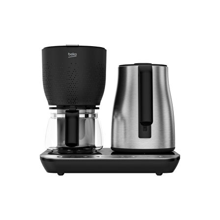 Beko Inox Çeyiz Seti (Tkm 8961 A Türk Kahve Makinesi + Cfm 8147 I Çay & Filtre Kahve Makinesi)