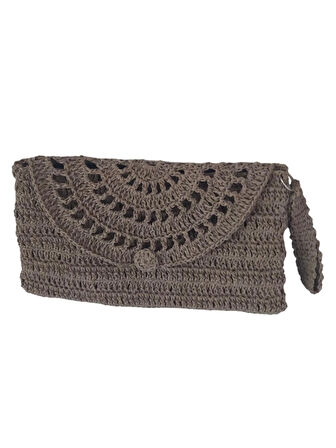 Kagit İpten Clutch El Çantasi Anatolia