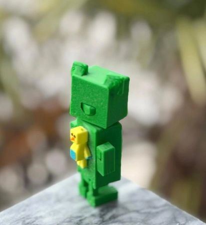 3D Baskı Masa Üstü Dekoratif Oyun Figürü
