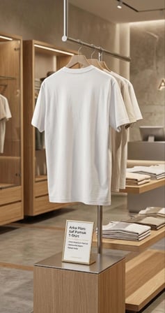 Deniz Feneri Temalı Sanatsal Baskılı Beyaz Erkek/Kadın Oversize/Regu T-Shirt (S Beden)