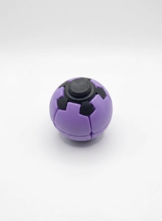 özel tasarım 3d küresel spinball - ses yapmayan rulmansız fidget oyuncak