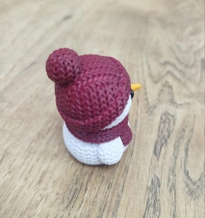Yılbaşı Temalı 3'lü Mini Figür Seti – Kardan Adam, Noel Baba ve Ren Geyiği (7x5 cm)