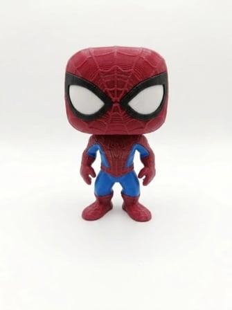 Adam (Spider-Man) Mini Figür - 3D Yazıcı Üretimi Özel Tasarım Masa Üstü Dekoratif İbibik / Pop Tarz Figür - 10 cm