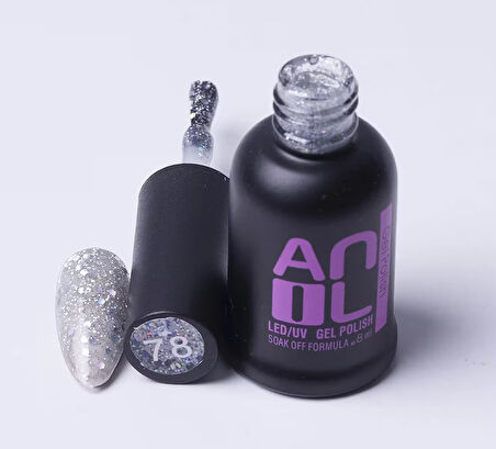 Kalıcı Oje Simli Renk 10ml No:78