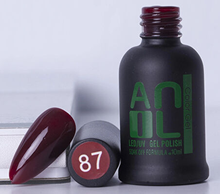 Kalıcı Oje Kırmızı Renk 10ml No:87