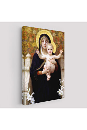 Zambak İle Bakire Tablosu The Madonna of the Lilies