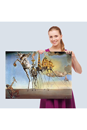 Salvador Dali The Temptation of St. Anthony Kanvas Tablo