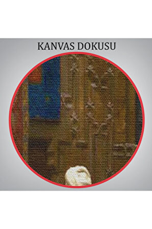 Osman Hamdi Bey'in Halı Tüccarı İsimli Eseri Kanvas Tablo