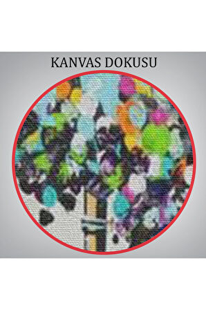 Dans Eden Kadın Dekoratif Duvar Yüksek Kaliteli Kanvas Canvas Tablo Tablolarısu