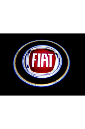 Fiat Kapı Altı Logo Kapı Altı Led Mesafe Sensörlü Pilli Yapıştırmalı Yeni Nesil