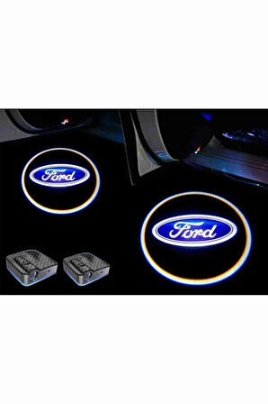 Ford Kapı Altı Logo Kapı Altı Led Mesafe Sensörlü Pilli Yapıştırmalı Yeni Nesil