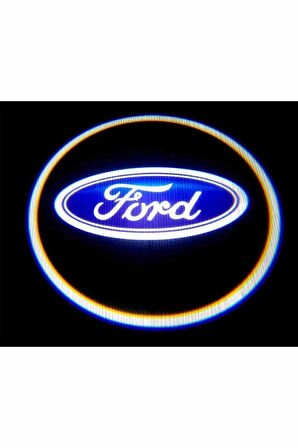 Ford Kapı Altı Logo Kapı Altı Led Mesafe Sensörlü Pilli Yapıştırmalı Yeni Nesil