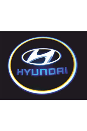 Hyundai Kapı Altı Logo Kapı Altı Led Mesafe Sensörlü Pilli Yapıştırmalı Yeni Nesil