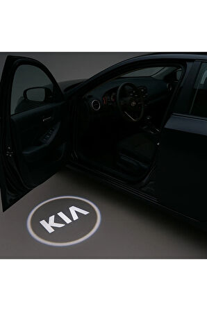 Kia Kapı Altı Logo Kapı Altı Led Mesafe Sensörlü Pilli Yapıştırmalı Yeni Nesil