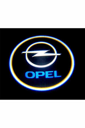 Opel Kapı Altı Logo Kapı Altı Led Mesafe Sensörlü Pilli Yapıştırmalı Yeni Nesil