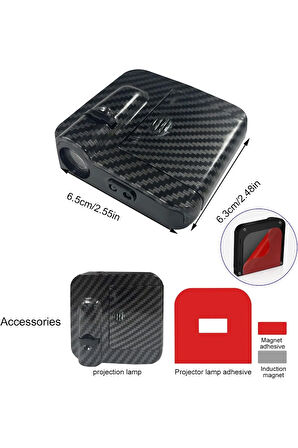 TOGG Kapı Altı Logo Kapı Altı Led Mesafe Sensörlü Pilli Yapıştırmalı Yeni Nesil